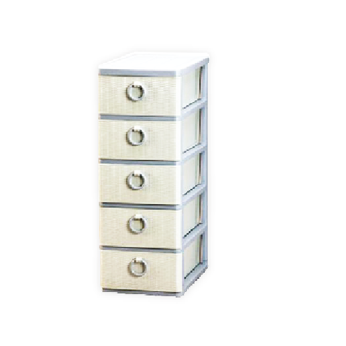 Micronware ลิ้นชักฝาพลาสติก อเนกประสงค์ 5 ชั้น คละสี รุ่น 5865