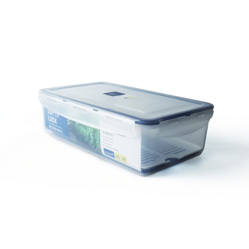 Super Lock กล่องใส่อาหาร ความจุ 3000 มล. ปราศจากสารก่อมะเร็ง (BPA Free) รุ่น 5014