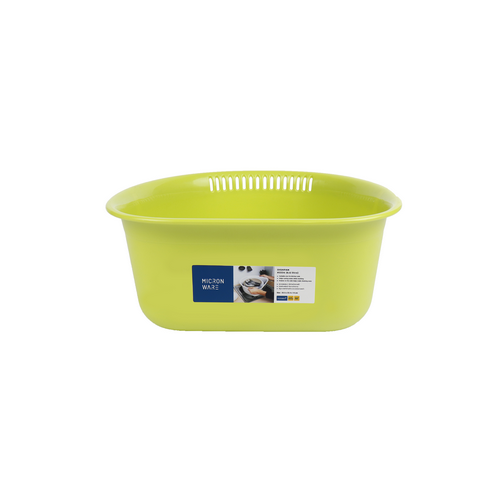 Micronware กะละมังอเนกประสงค์ ความจุ 7 ลิตร ปราศจากสารก่อมะเร็ง (BPA Free) สีเขียว รุ่น 3334