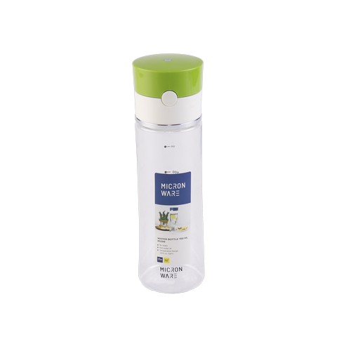 Super Lock กระบอกน้ำพลาสติก ความจุ 720 มล. ปราศจากสารก่อมะเร็ง (BPA Free) สีเขียว รุ่น 5299