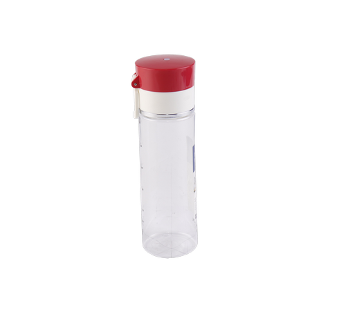 Super Lock กระบอกน้ำพลาสติก ความจุ 720 มล. ปราศจากสารก่อมะเร็ง (BPA Free) สีแดง รุ่น 5299