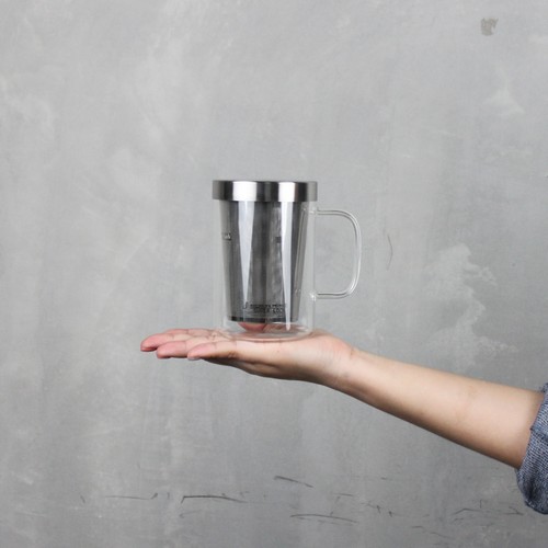 Super Lock แก้วชงชา พร้อมที่กรองชา 500 มล. มีหูจับ ปลอดสารก่อมะเร็ง BPA-Free รุ่น 5539 Super Lock แก้วชงชา พร้อมที่กรองชา 500 มล. มีหูจับ ปลอดสารก่อมะเร็ง BPA-Free รุ่น 5539