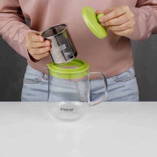 5549 get size 3 Super Lock กาแก้วชงชา พร้อมที่กรองชา 1,100 มล. ปราศจากสารก่อมะเร็ง (BPA Free) รุ่น 5549