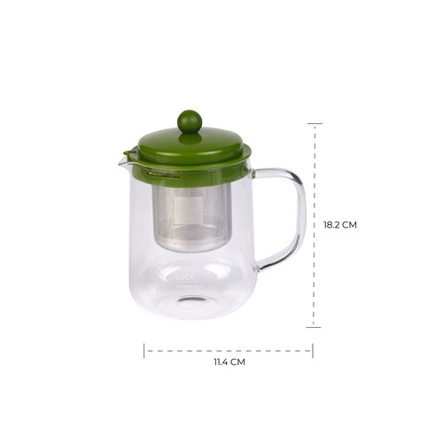 Super Lock กาแก้วชงชา พร้อมที่กรองชา 1,100 มล. ปราศจากสารก่อมะเร็ง (BPA Free) รุ่น 5549 Super Lock กาแก้วชงชา พร้อมที่กรองชา 1,100 มล. ปราศจากสารก่อมะเร็ง (BPA Free) รุ่น 5549