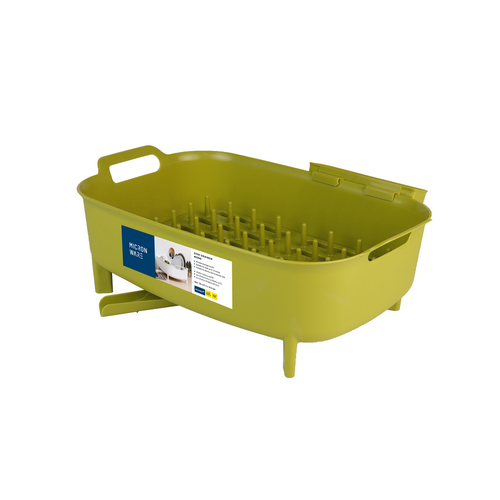 Micronware ที่คว่ำจาน ปราศจากสารก่อมะเร็ง (BPA Free) สีเขียว รุ่น 5596