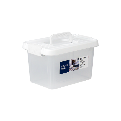 Micronware กล่อง อเนกประสงค์ มีหูหิ้ว ความจุ 4.5 ลิตร รุ่น 6641