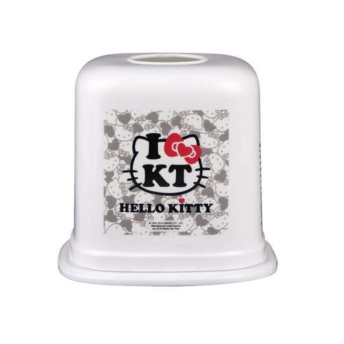 Micronware กล่องใส่กระดาษทิชชู่ ทรงเหลี่ยม ลายลิขสิทธิ์แท้ คิตตี้ รุ่น 1616