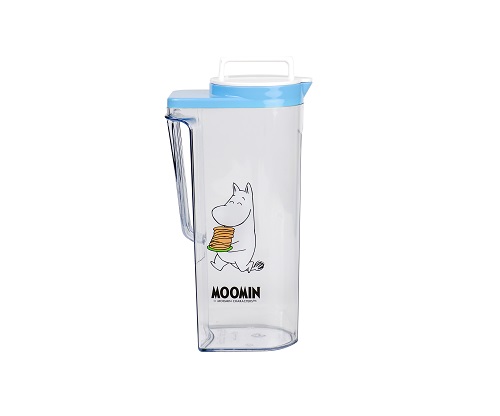 Micronware เหยือกน้ำ อะคริลิค ความจุ 2100 มล. ลายลิขสิทธิ์ มูมิน น้ำหนักเบา ปราศจากสารก่อมะเร็ง (BPA Free) รุ่น 5568