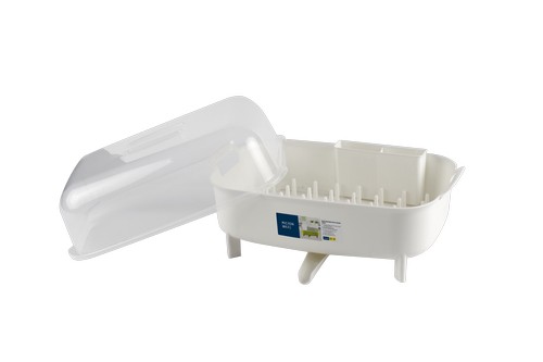 Micronware ที่คว่ำจาน มีฝาปิด ปราศจากสารก่อมะเร็ง (BPA Free) สีชมพูรุ่น 5597 Micronware ที่คว่ำจาน มีฝาปิด ปราศจากสารก่อมะเร็ง (BPA Free) สีชมพูรุ่น 5597