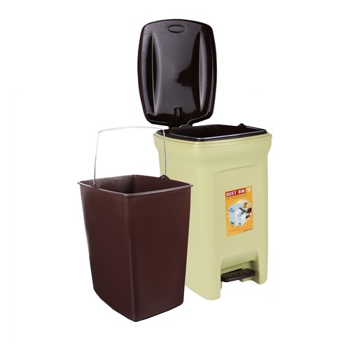 Micronware ถังขยะแบบเท้าเหยียบ Dust Bin ความจุ 18 ลิตร ปราศจากสารก่อมะเร็ง (BPA Free) รุ่น 5669 Micronware ถังขยะแบบเท้าเหยียบ Dust Bin ความจุ 18 ลิตร ปราศจากสารก่อมะเร็ง (BPA Free) รุ่น 5669