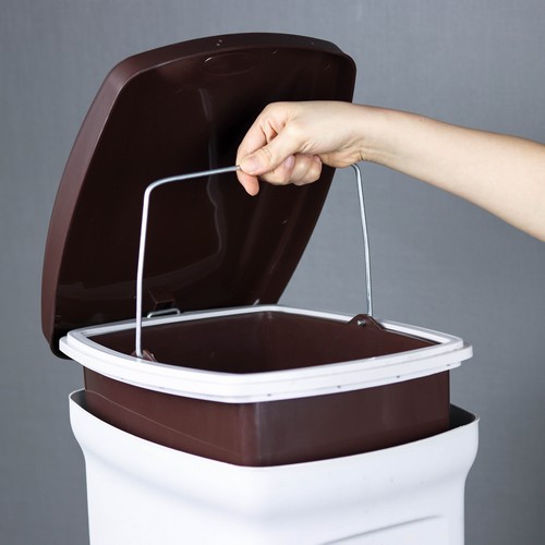 Micronware ถังขยะแบบเท้าเหยียบ Dust Bin ความจุ 18 ลิตร ปราศจากสารก่อมะเร็ง (BPA Free) รุ่น 5669 Micronware ถังขยะแบบเท้าเหยียบ Dust Bin ความจุ 18 ลิตร ปราศจากสารก่อมะเร็ง (BPA Free) รุ่น 5669