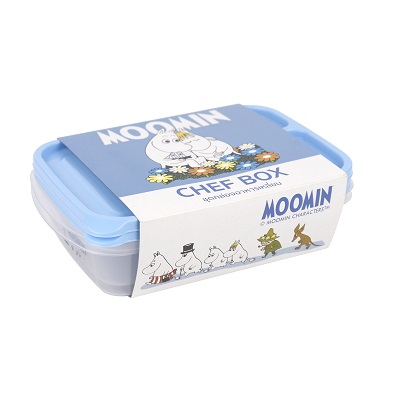 Micronware กล่องใส่อาหาร รุ่น 6074 ลายลิขสิทธิ์แท้ Moomin มูมิน ป้องกันแบคทีเรีย BFA Free