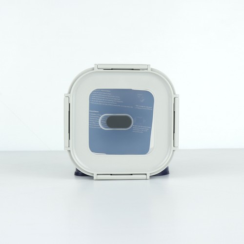 Glass food container กล่องแก้วถนอมอาหาร ทรงจตุรัส ล็อก 2 ชั้น ความจุ 520 มล. สีขาว เข้าไมโครเวฟได้ ทนความร้อนได้ดี รุ่น 6210 Glass food container กล่องแก้วถนอมอาหาร ทรงจตุรัส ล็อก 2 ชั้น ความจุ 520 มล. สีขาว เข้าไมโครเวฟได้ ทนความร้อนได้ดี รุ่น 6210