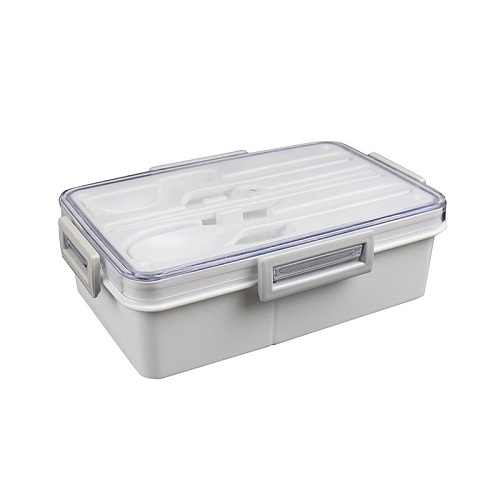 Super Lock กล่องถนอมอาหาร ความจุ 600+400 มล. ปราศจากสารก่อมะเร็ง (BPA Free) รุ่น 9197