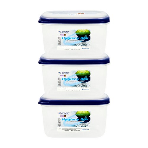 Micronware กล่องใส่อาหาร 6 ชิ้น รวมฝา (3 กล่อง) รุ่น Double Wall 5033 ความจุ 1,200 มิลลิลิตร Micronware กล่องใส่อาหาร 6 ชิ้น รวมฝา (3 กล่อง) รุ่น Double Wall 5033 ความจุ 1,200 มิลลิลิตร