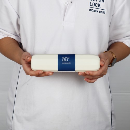 Super Lock ชุดช้อนส้อม และตะเกียบพกพา ปราศจากสารก่อมะเร็ง (BPA Free) สีครีม รุ่น 7003 Super Lock ชุดช้อนส้อม และตะเกียบพกพา ปราศจากสารก่อมะเร็ง (BPA Free) สีครีม รุ่น 7003