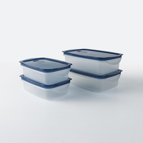 Super Lock กล่องใส่อาหาร เซ็ท 8 ชิ้น ปราศจากสารก่อมะเร็ง (BPA Free) รุ่น 6032 - S08