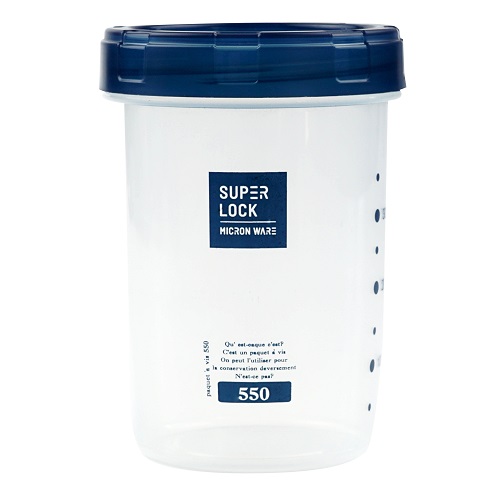 Micronware ขวดโหล ความจุ 550 มล. คละสี ปราศจากสารก่อมะเร็ง (BPA Free) รุ่น 9633